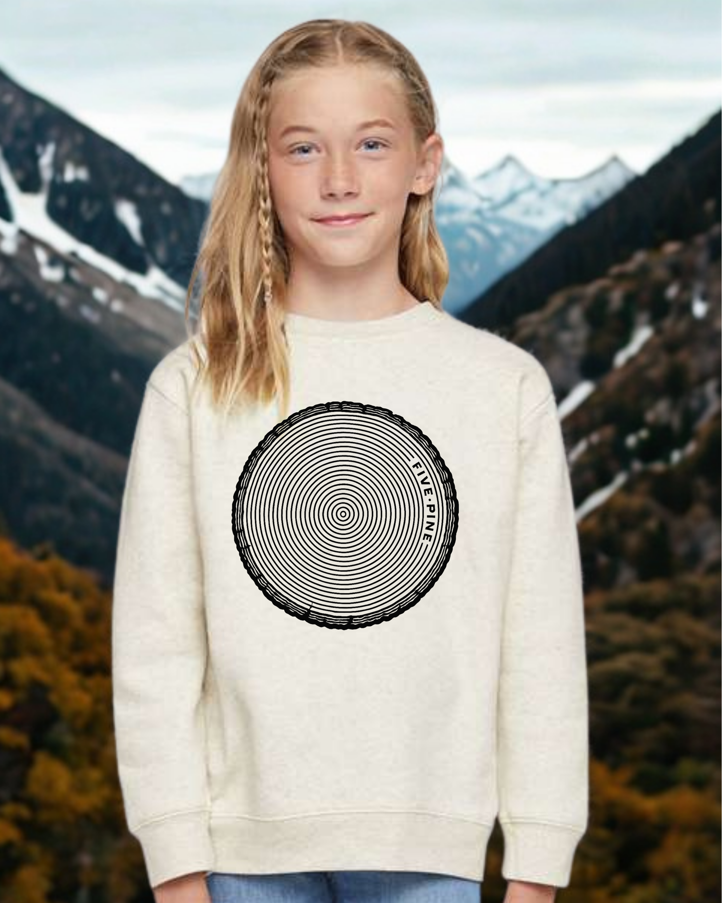 Tree Rings Crewneck