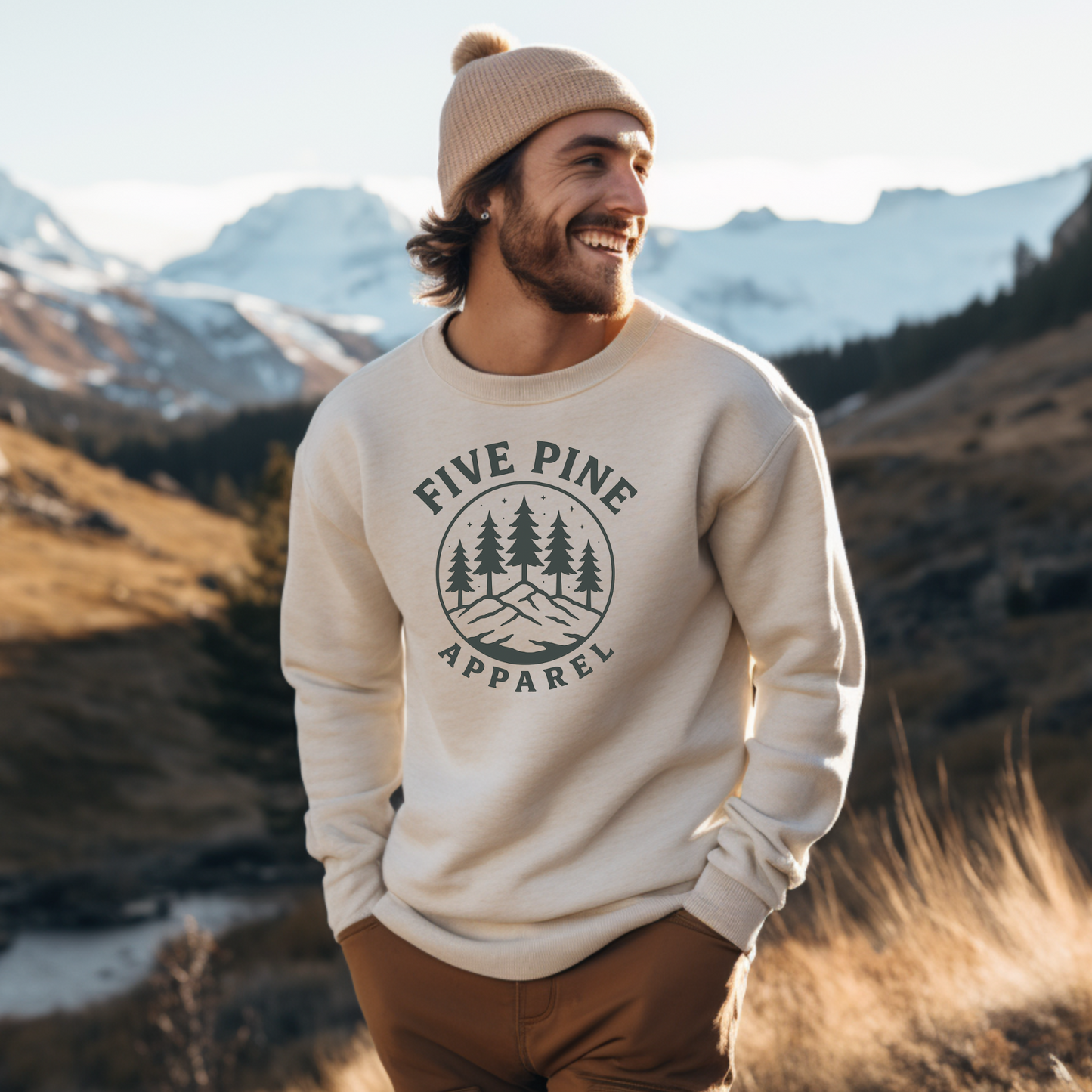 Five Pine Circle Classic Crewneck