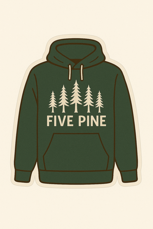 Five Pine Hoodie Sticker