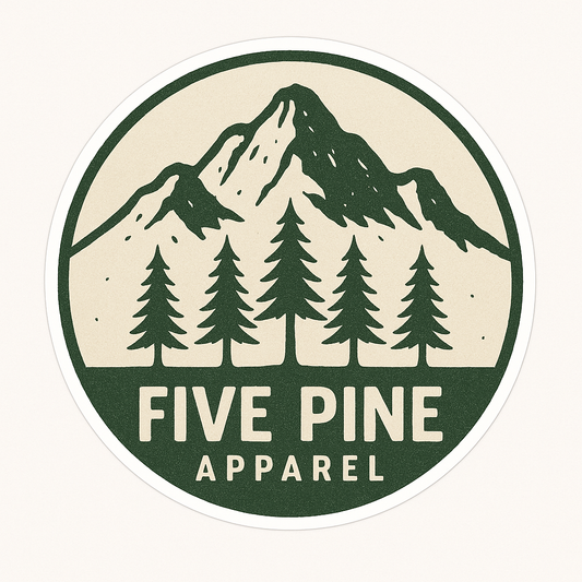 Five Pine Circle Sticker