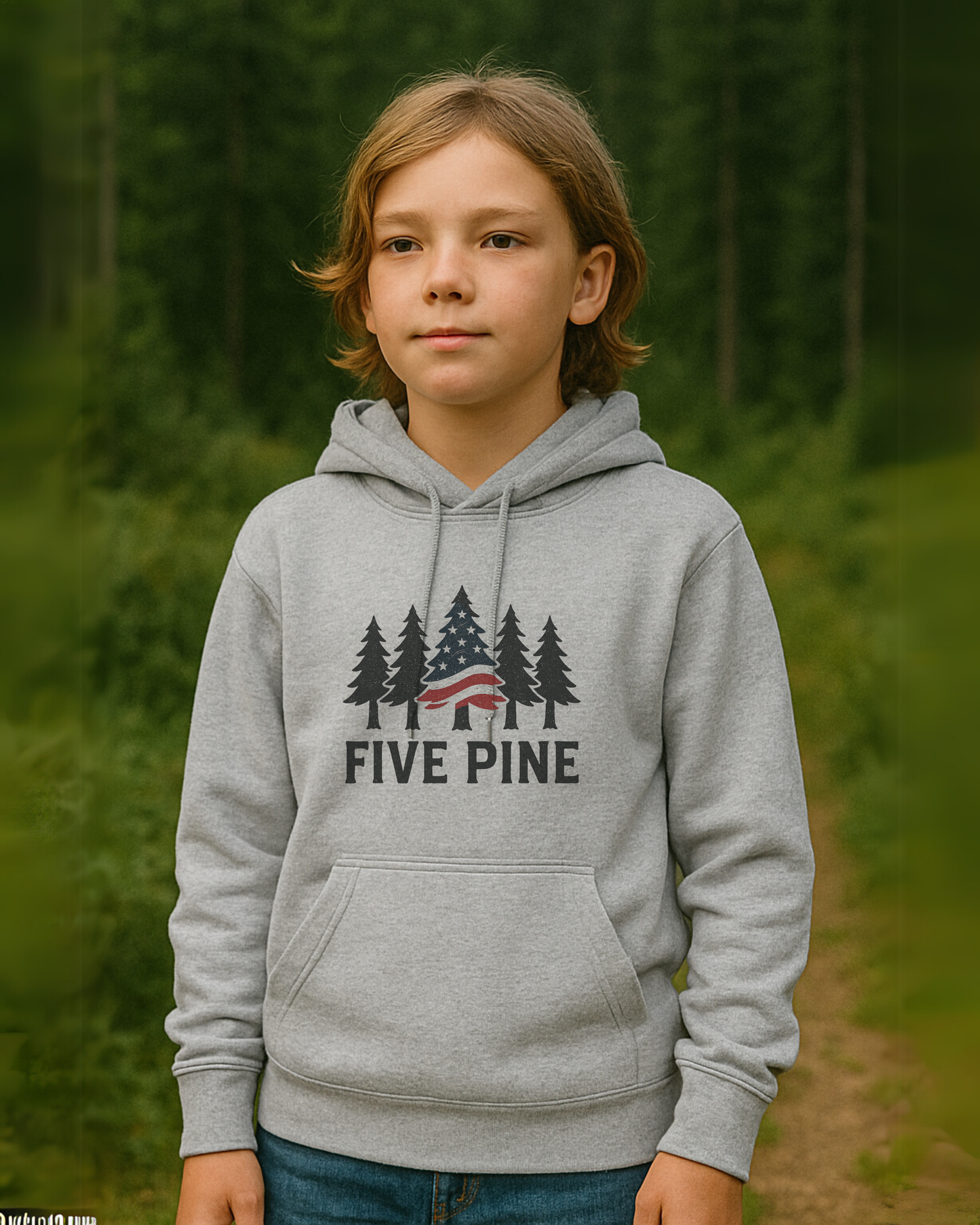 Vintage Stars + Stripes Hoodie