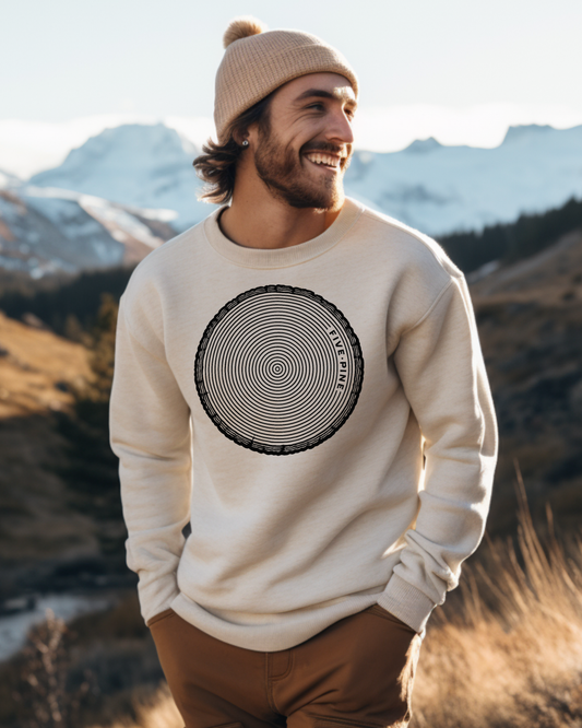 Tree Rings Crewneck