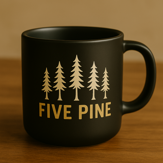 Black Coffee Mug
